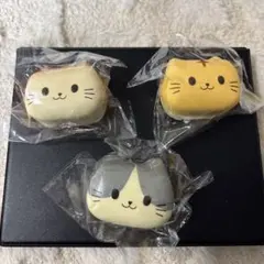 ねこ スクイーズ 3種セット