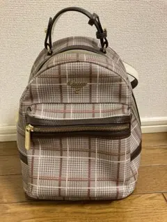 アンドシュエット &chouette グレンチェック プリズムリュックのサムネイル