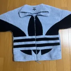 adidas フリースジャケット ボアジャケット
