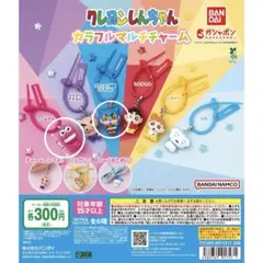 クレヨンしんちゃん　カラフルマルチチャーム2種セット