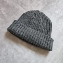 KIJIMA TAKAYUKI カシミア ニット帽 グレーのサムネイル