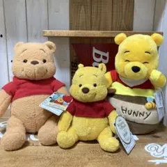 美品　くまのプーさん　ぬいぐるみ