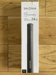 【新品未使用】サロニア ストレートアイロン 24mm 黒