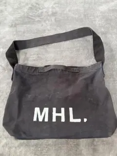 MHL.エムエイチエル/ヘビーコットンキャンバス/2wayショルダーバッグ