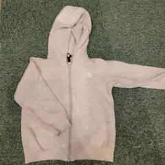 THE NORTH FACE グレー フルジップ パーカー110センチ