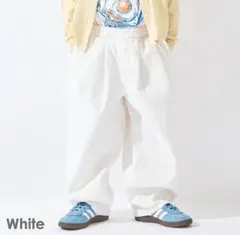 ever closet コクーンデニム　ホワイト　110 新品