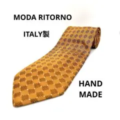 良品 刺繍 MODA RITORNOネクタイ ハンドメイド イタリア 55116
