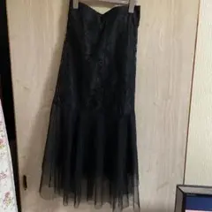 レースチュールスカート