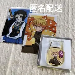 ☆匿名配送☆鬼滅の刃【善逸】アクリルカラビナ/ブロマイド【3点セット】