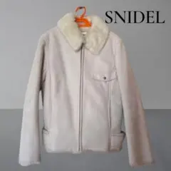 SNIDELファームートンジャケット ショート丈 Fサイズ