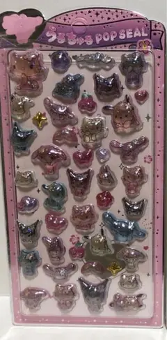 ᗦ*♡様 新品　サンリオキャラクターズ 日焼け うるちゅるポップシール