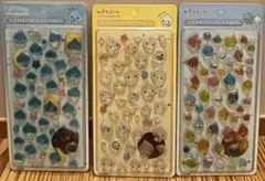 しずくちゃん　ボンボンドロップシール 3枚セット