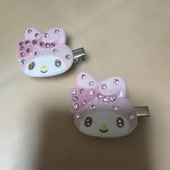 マイメロディ 前髪クリップ