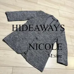 NICOLE HIDEAWAYS 七分袖 ジャケット 上着 ニコルのサムネイル