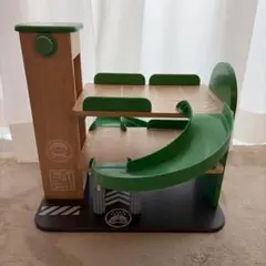 木製 2階建て駐車場 知育玩具　ikeaのサムネイル