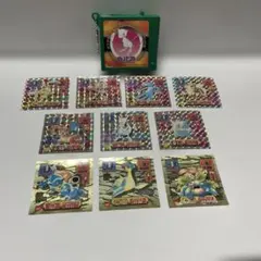 ポケモン最強シール烈伝 アマダ 10枚 ケース付き