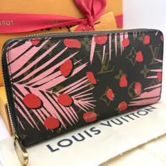 ルイヴィトン モノグラム ジャングルドット ジッピーウォレット 長財布 箱付