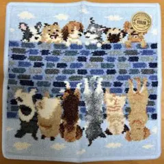 FEILER 犬デザイン タオルハンカチ