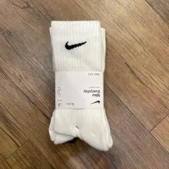 NIKE Lサイズ ホワイト ソックス 3足セット SX7664