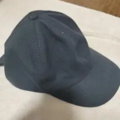 黒 リボン付き ベースボールキャップ