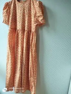 シーン　花柄　フラワー　ロング　ワンピース　新品未使用