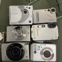 Y544デジタルカメラセット Canon IXY 330 他　6点セット