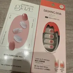 DASHING DIVA glaze ジェルネイルシール 2点セットのサムネイル