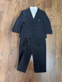 COLE 黒スーツ ベスト・ネクタイ付き