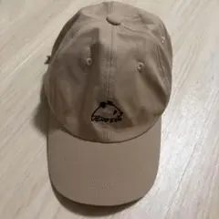 上野動物園　キャップ　パンダ柄　帽子　ベージュ廃盤