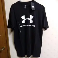 新品UNDER ARMOUR ブラック Tシャツ XL