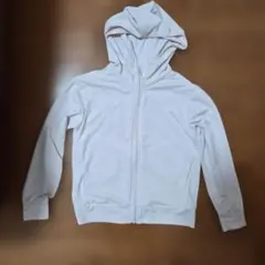 ユニクロ UVカットメッシュパーカー　エアリズム　130cm ピンク