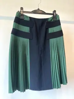 CEDRIC CHARLIER セドリックシャルリエ　スカート 38 グリーン