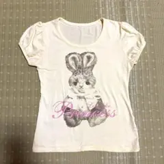 プライムパターン ウサギプリント 半袖Tシャツのサムネイル