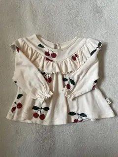 Konges Sloejd チェリー柄長袖カットソー size9m