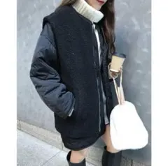 ボアコート ブルゾン