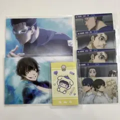 ポストカード　サンリオイラストカード　ウエハースカード　ブルーロック