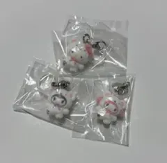 サンリオめじるしチャーム　ふわふわスノー　クロミ　ハローキティ　マイメロディ