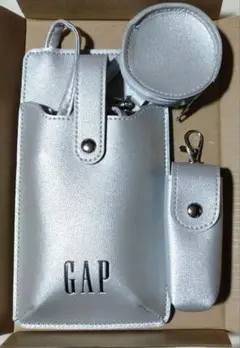 素敵なあの人8月号付録　GAP ミニポーチつきスマホショルダー