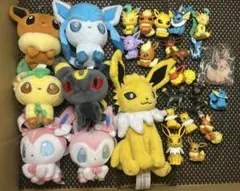 ポケモンセンターオリジナル もっちりマスコット ブイズ　フィギュア　まとめ売り