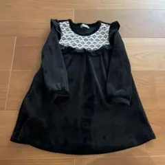 petit Editer ベロアワンピース 100cm 発表会 フォーマル