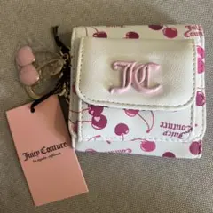 Juici couture 三つ折り財布　白×チェリーのサムネイル