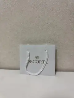 【美品】DECORTÉ 紙袋 小型 ホワイト
