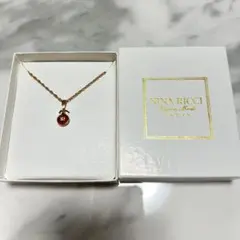 NINA RICCI メダル型ペンダントネックレス