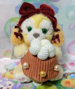 ディズニーシー オータムサプライズ ぬいぐるみ クッキーアン 肩のせ
