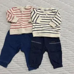 トレーナーズボン４点セット70サイズ