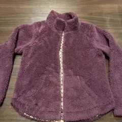 UNIQLO フリースジャケット 140 パープル