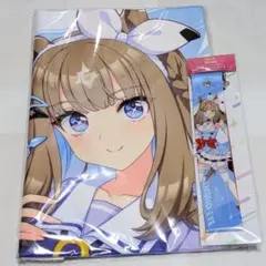 ウマ娘 ミニ応援タオルキーホルダー アーモンドアイ×2 - メルカリ