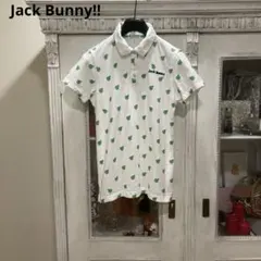 ジャックバニー 半袖シャツ 2 ホワイト てんとう虫 プリント ゴルフのサムネイル