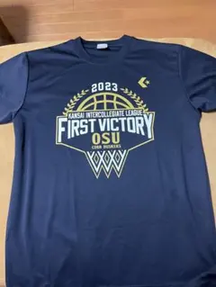 新品 大阪産業大学 2023関西バスケットボールリーグ戦初優勝記念定価TシャツMのサムネイル