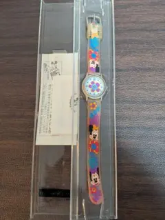 ミニーマウスデザイン 腕時計